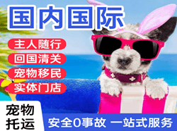 阿坝红原机场邮寄国际宠物托运 【国
